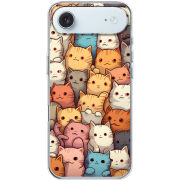 Чохол BoxFace Apple iPhone 17 Air Котики муркотики