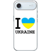 Чохол BoxFace Apple iPhone 17 Air I love Ukraine