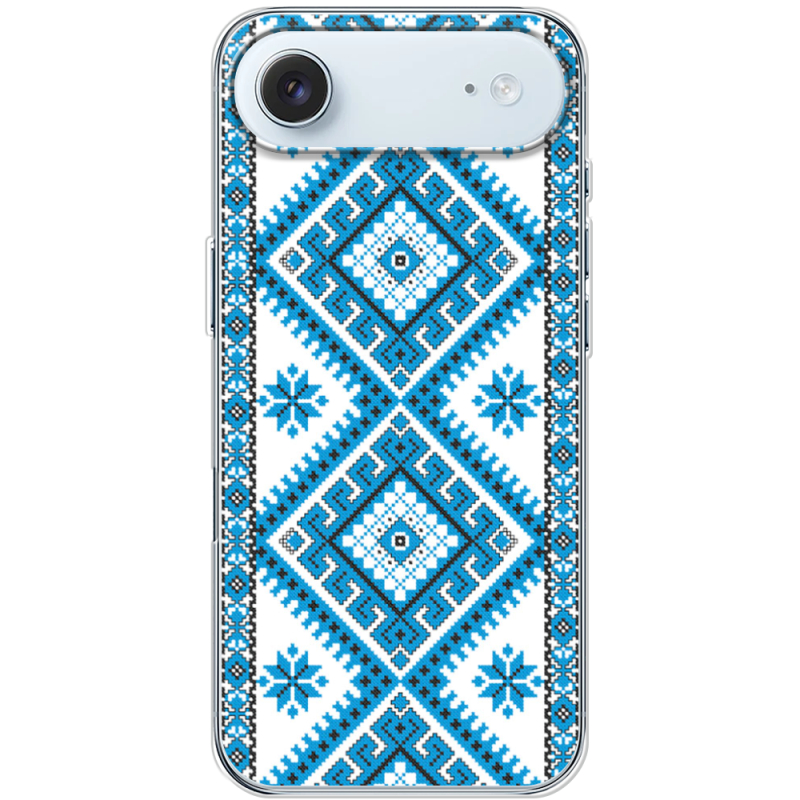 Чохол BoxFace Apple iPhone 17 Air Блакитний Орнамент