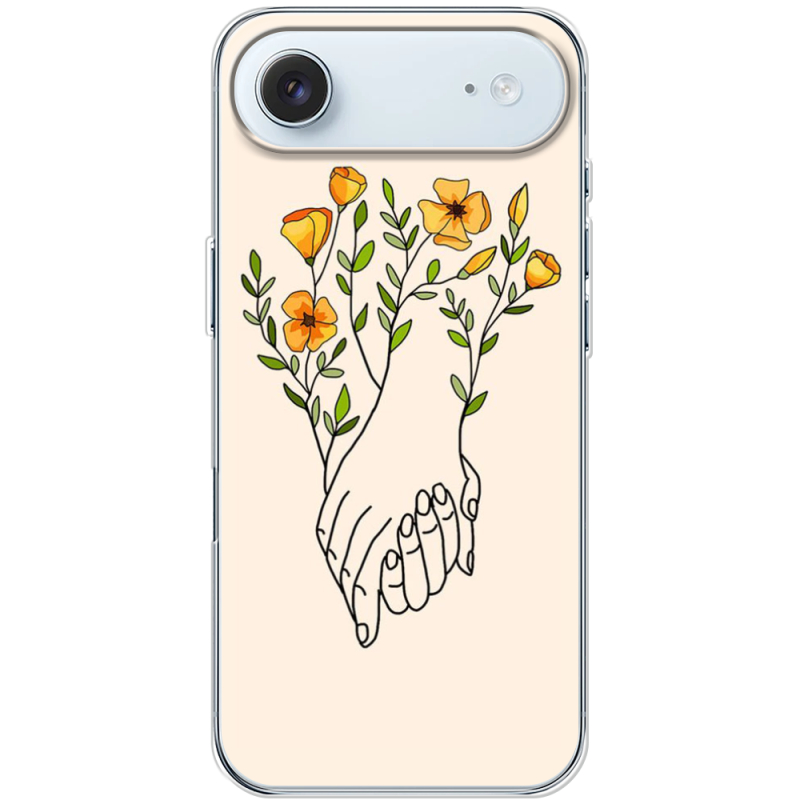 Чохол BoxFace Apple iPhone 17 Air Flower Hands