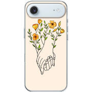 Чохол BoxFace Apple iPhone 17 Air Flower Hands