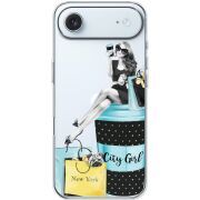 Прозорий чохол BoxFace Apple iPhone 17 Air City Girl
