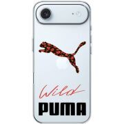 Прозорий чохол BoxFace Apple iPhone 17 Air Wild Cat