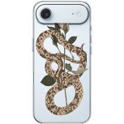 Прозорий чохол BoxFace Apple iPhone 17 Air Glamor Snake