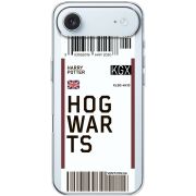 Прозорий чохол BoxFace Apple iPhone 17 Air Ticket Hogwarts