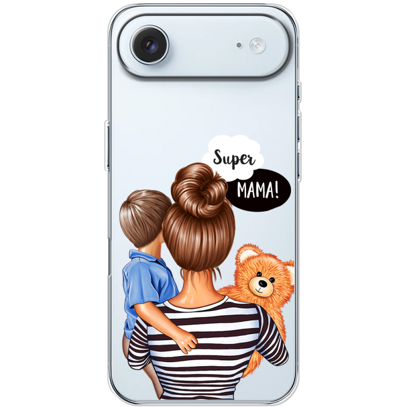 Прозорий чохол BoxFace Apple iPhone 17 Air Super Mama and Son