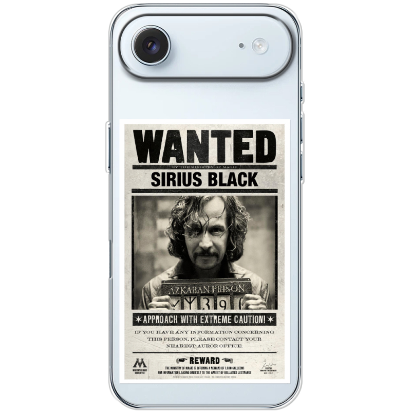 Прозорий чохол BoxFace Apple iPhone 17 Air Sirius Black