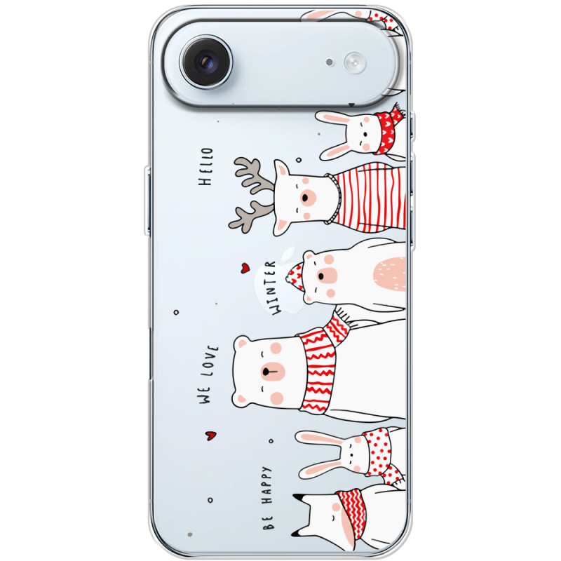 Прозорий чохол BoxFace Apple iPhone 17 Air The Friendly Beasts