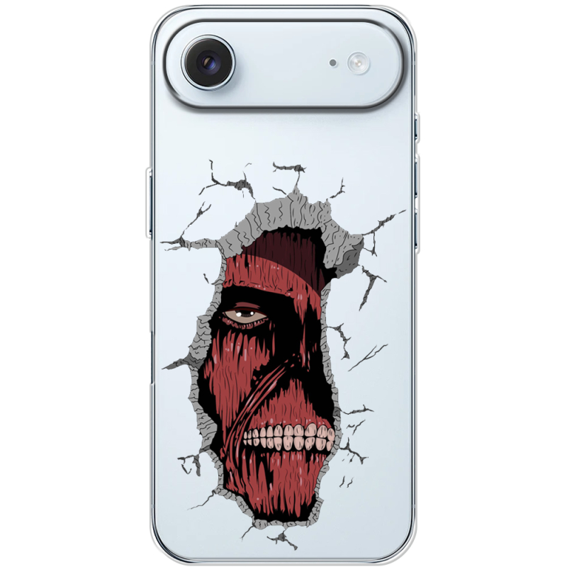 Прозорий чохол BoxFace Apple iPhone 17 Air Нападение Титана