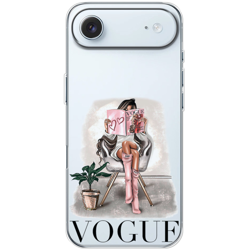 Прозорий чохол BoxFace Apple iPhone 17 Air VOGUE