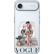 Прозорий чохол BoxFace Apple iPhone 17 Air VOGUE