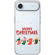 Прозорий чохол BoxFace Apple iPhone 17 Air Merry Christmas