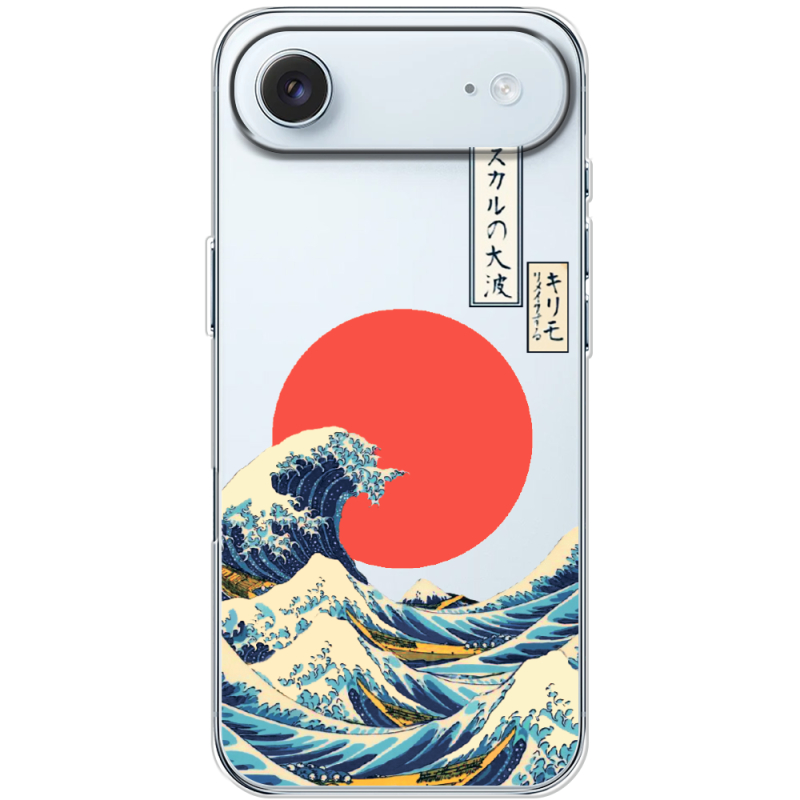 Прозорий чохол BoxFace Apple iPhone 17 Air Большая волна в Канагаве