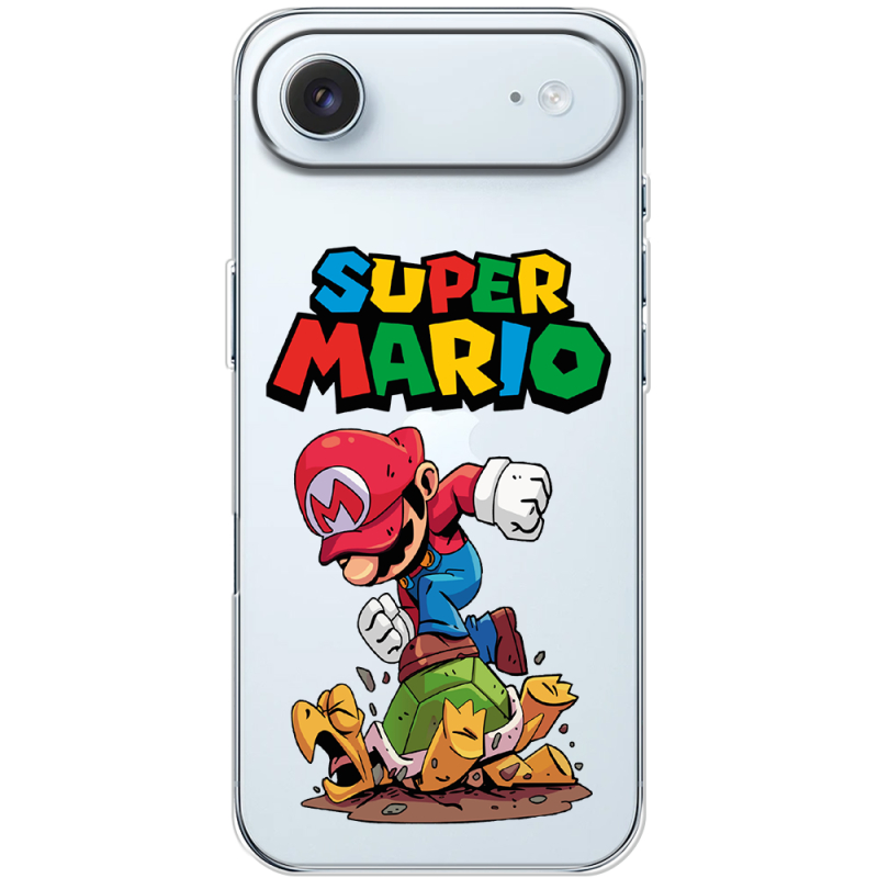 Прозорий чохол BoxFace Apple iPhone 17 Air Super Mario