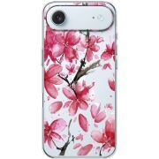 Прозорий чохол BoxFace Apple iPhone 17 Air Pink Magnolia