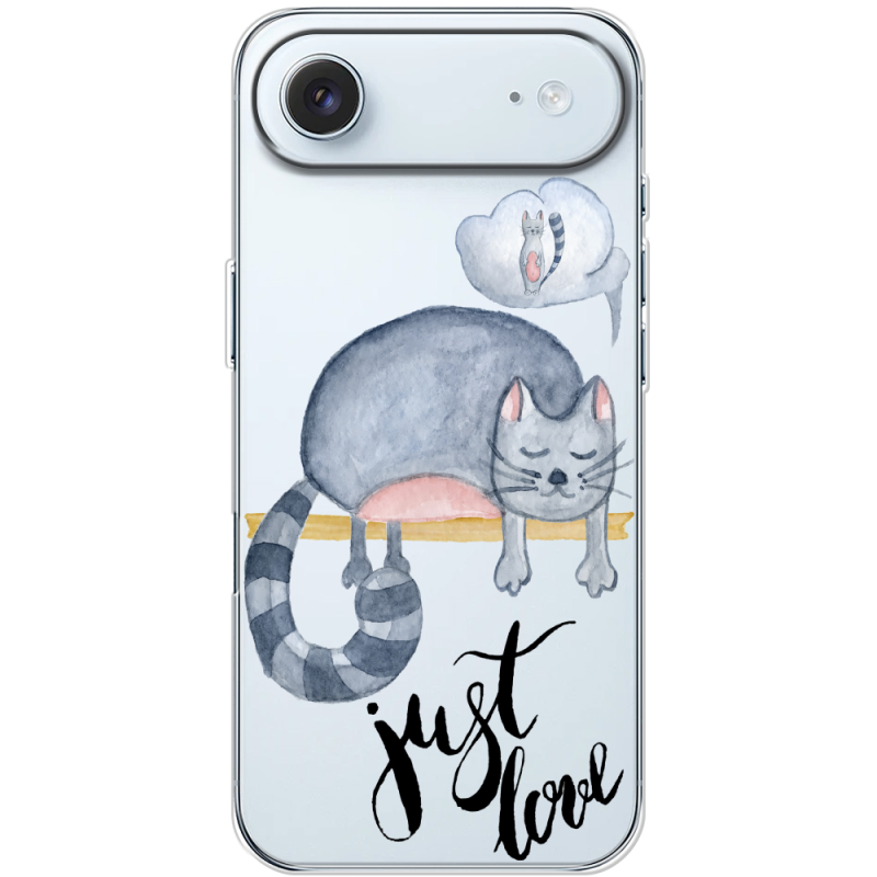 Прозорий чохол BoxFace Apple iPhone 17 Air Just Love