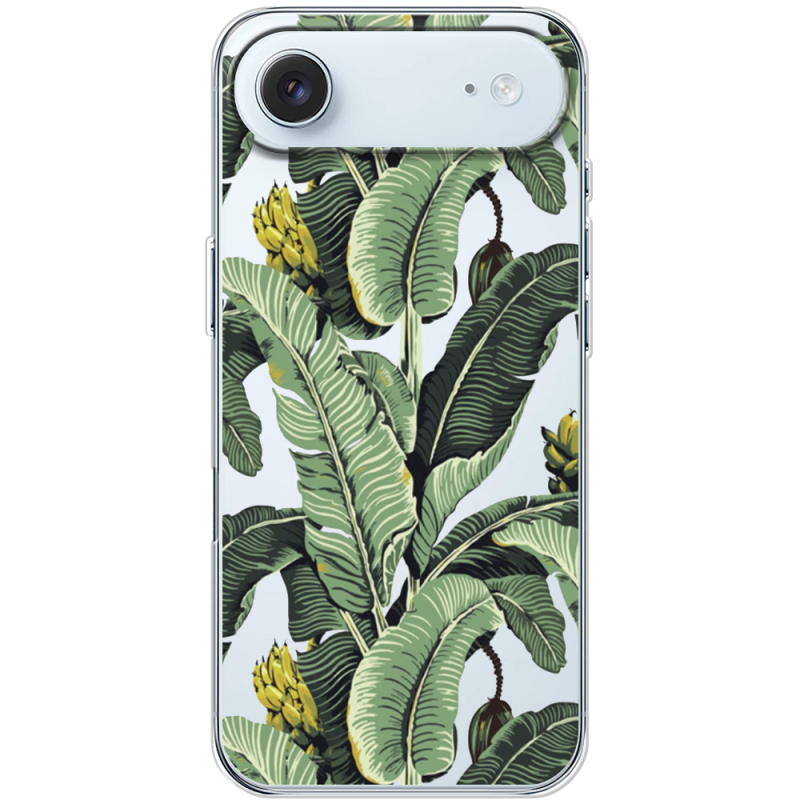 Прозорий чохол BoxFace Apple iPhone 17 Air Banana Leaves