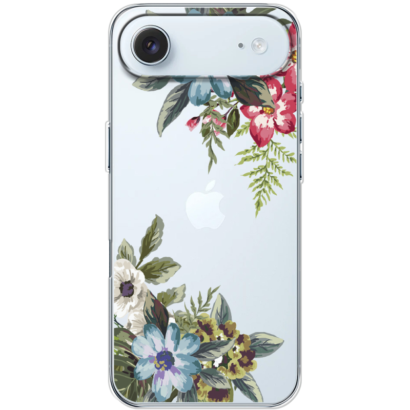 Прозорий чохол BoxFace Apple iPhone 17 Air Floral