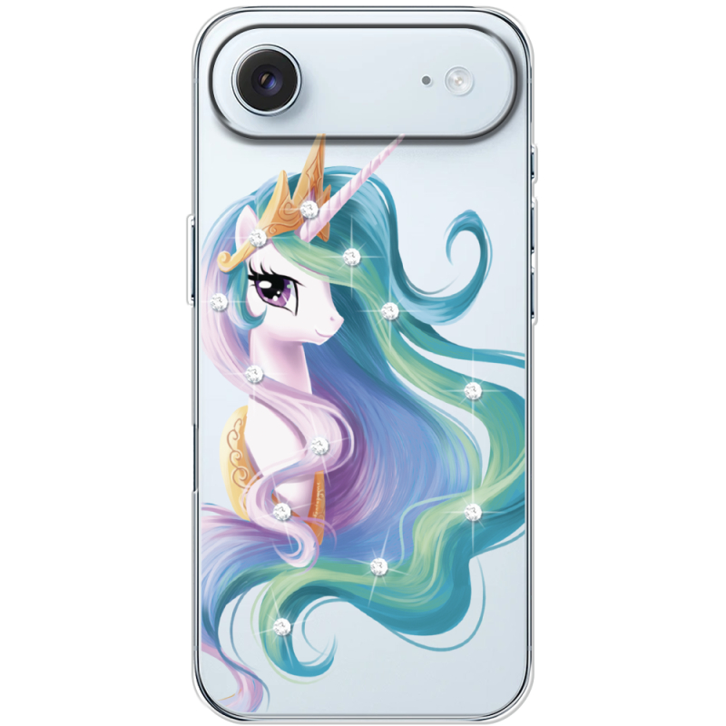 Чохол зі стразами Apple iPhone 17 Air Unicorn Queen