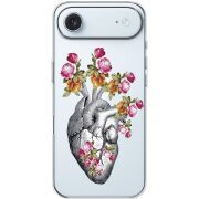 Чохол зі стразами Apple iPhone 17 Air Heart