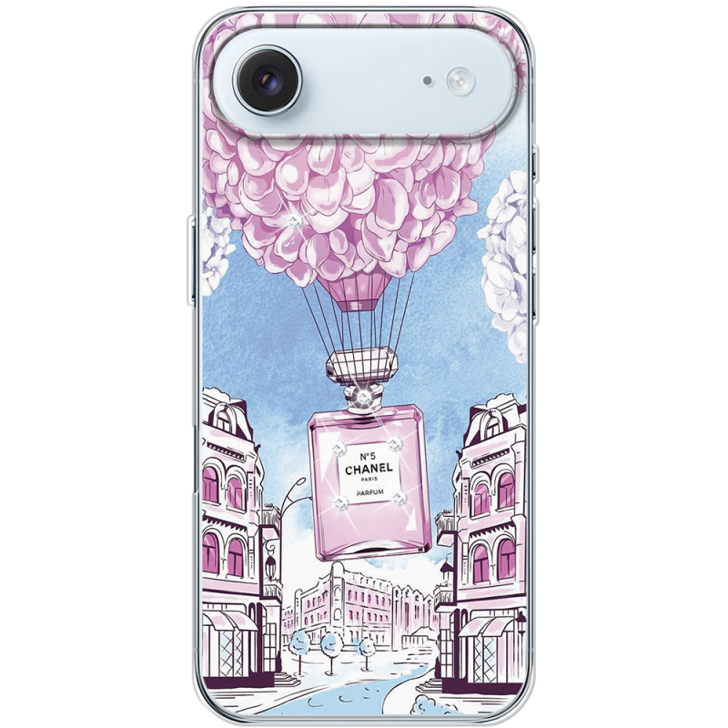 Чохол зі стразами Apple iPhone 17 Air Perfume bottle