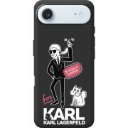Чорний чохол BoxFace Apple iPhone 17 Air For Karl