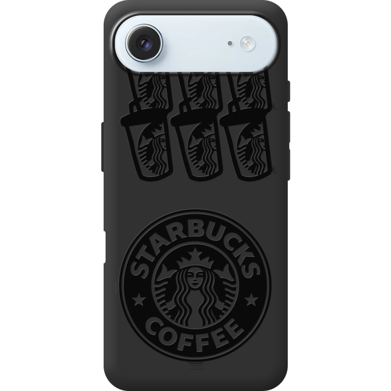 Чорний чохол BoxFace Apple iPhone 17 Air Black Coffee