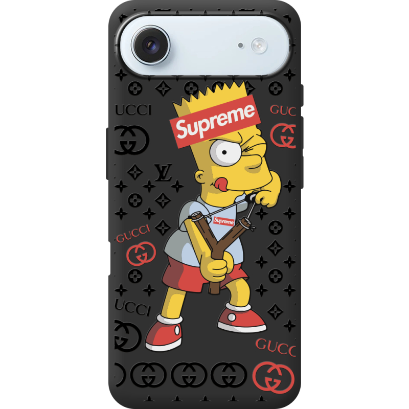 Чорний чохол BoxFace Apple iPhone 17 Air Yellow Fun