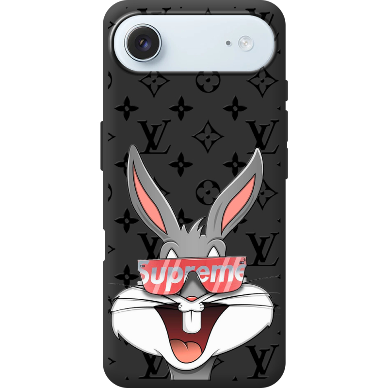 Чорний чохол BoxFace Apple iPhone 17 Air looney bunny