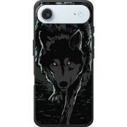 Чорний чохол BoxFace Apple iPhone 17 Air Wolf