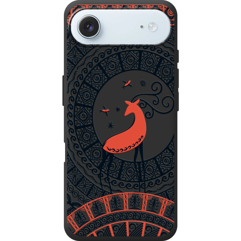 Чорний чохол BoxFace Apple iPhone 17 Air Ornament