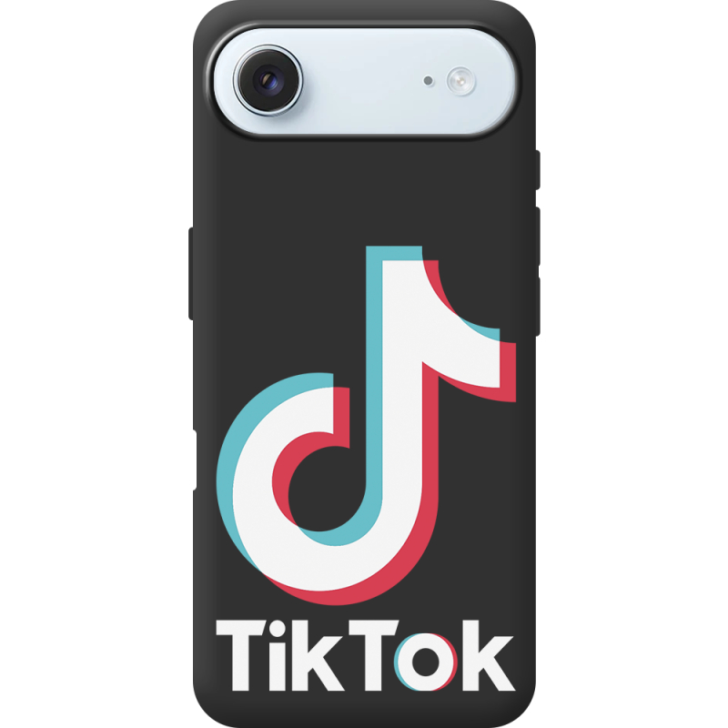 Чорний чохол BoxFace Apple iPhone 17 Air Tik Tok