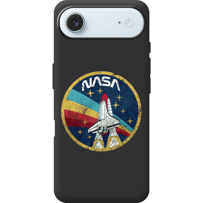 Чорний чохол BoxFace Apple iPhone 17 Air NASA