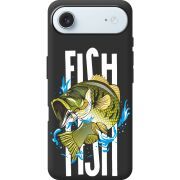 Чорний чохол BoxFace Apple iPhone 17 Air Fish