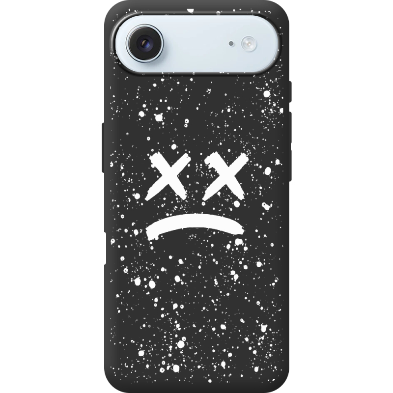 Чорний чохол BoxFace Apple iPhone 17 Air Sad Way