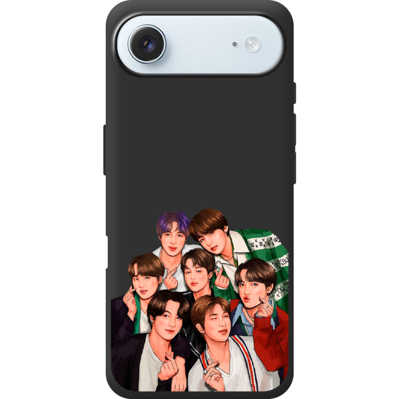 Чорний чохол BoxFace Apple iPhone 17 Air BTS