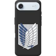 Чорний чохол BoxFace Apple iPhone 17 Air Атака Титанов Крылья Свободы