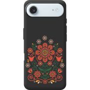Чорний чохол BoxFace Apple iPhone 17 Air Ukrainian Ornament