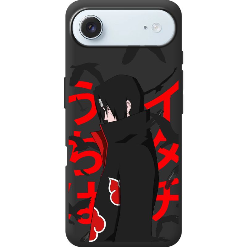 Чорний чохол BoxFace Apple iPhone 17 Air Учиха Итачи