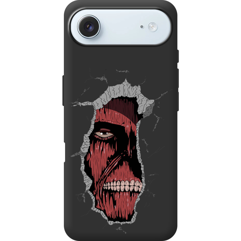 Чорний чохол BoxFace Apple iPhone 17 Air Нападение на Титана