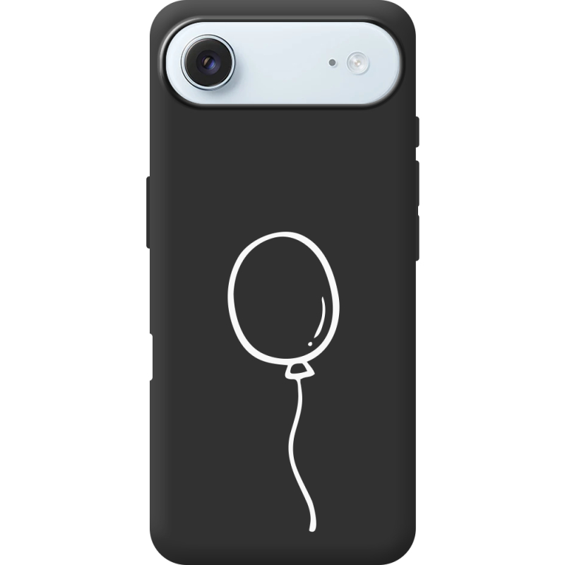 Чорний чохол BoxFace Apple iPhone 17 Air Balloon