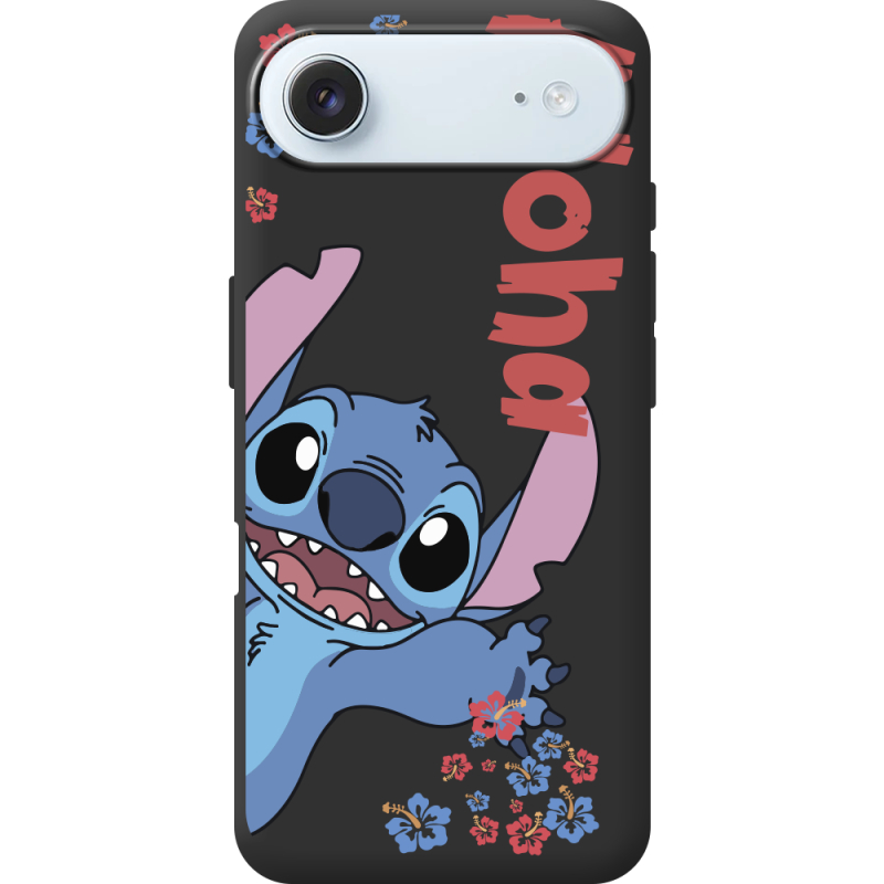 Чорний чохол BoxFace Apple iPhone 17 Air Гавайський гість Stich
