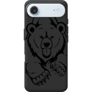 Чорний чохол BoxFace Apple iPhone 17 Air Grizzly Bear