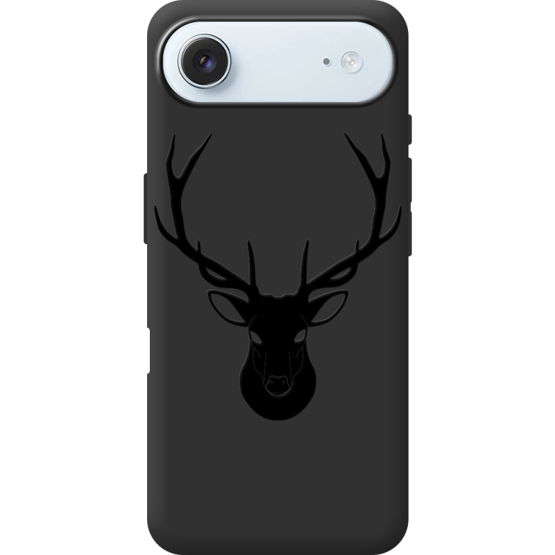 Чорний чохол BoxFace Apple iPhone 17 Air Deer