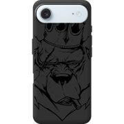 Чорний чохол BoxFace Apple iPhone 17 Air Bear King