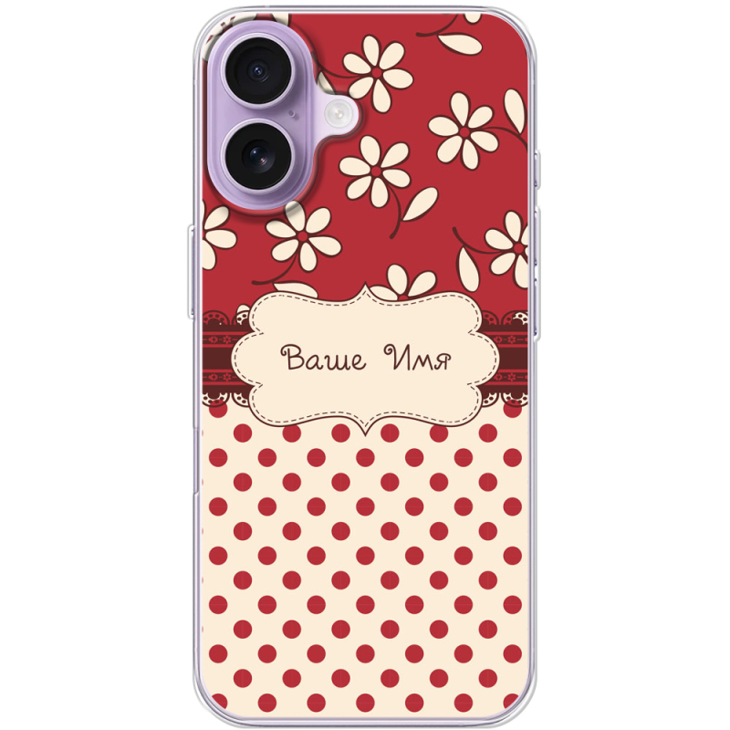 Чохол BoxFace Apple iPhone 17 Именной Polka Dots