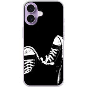 Чохол BoxFace Apple iPhone 17 Black Sneakers