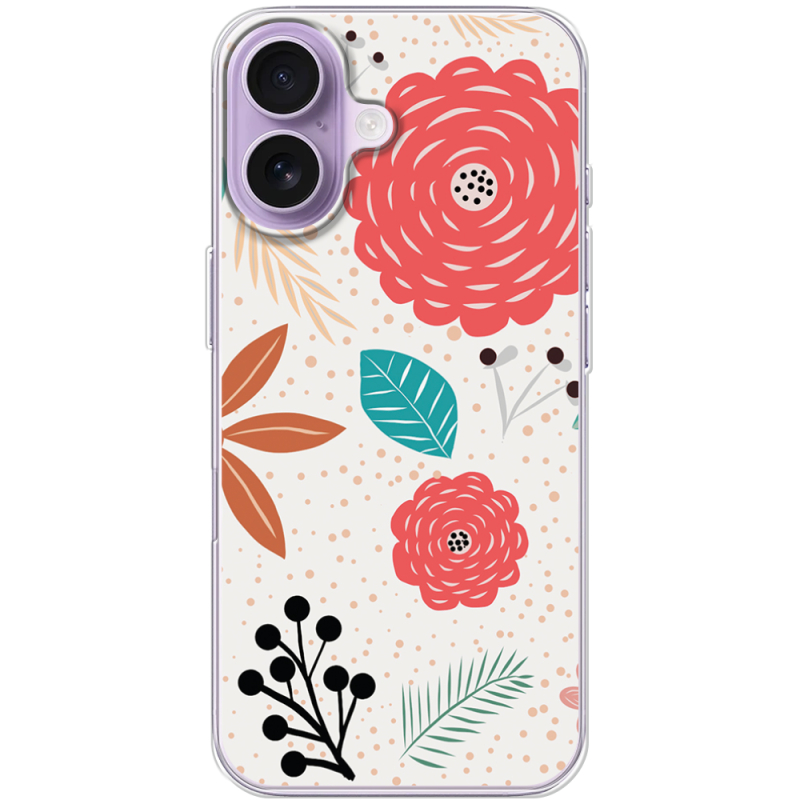 Чохол BoxFace Apple iPhone 17 Line Flowers