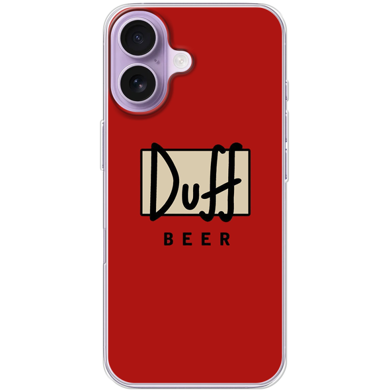 Чохол BoxFace Apple iPhone 17 Duff beer