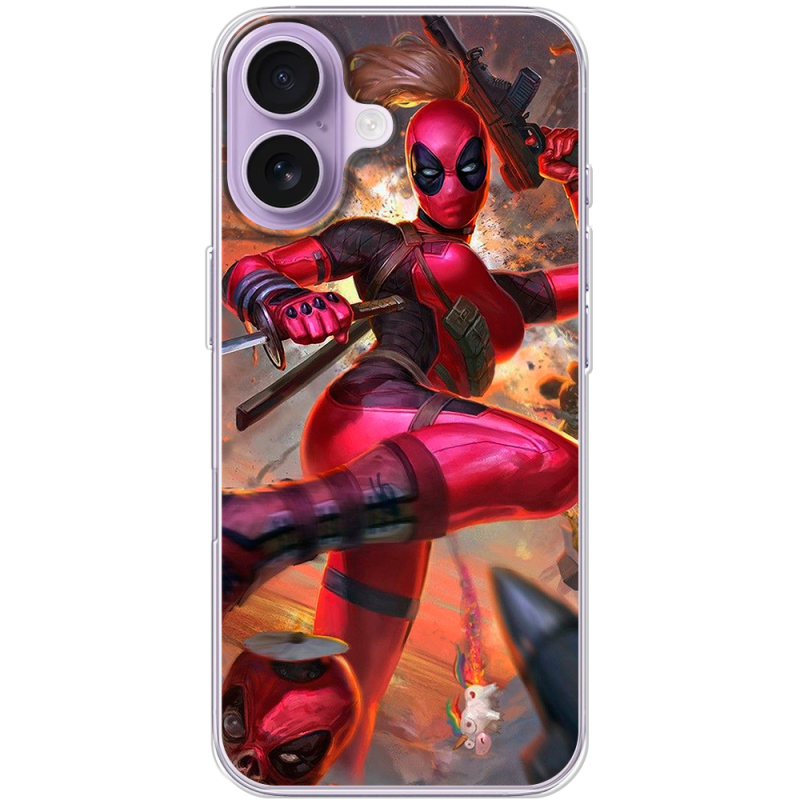 Чохол BoxFace Apple iPhone 17 Woman Deadpool